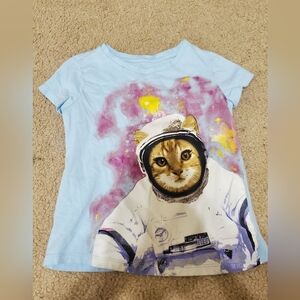 Spotted Zebra Little Girls Tee